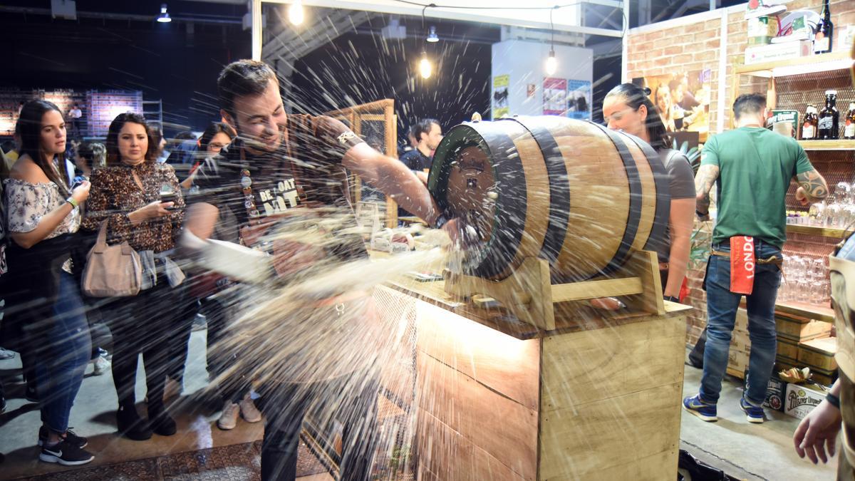 Una imagen de una edición anterior del Barcelona Beer Festival.