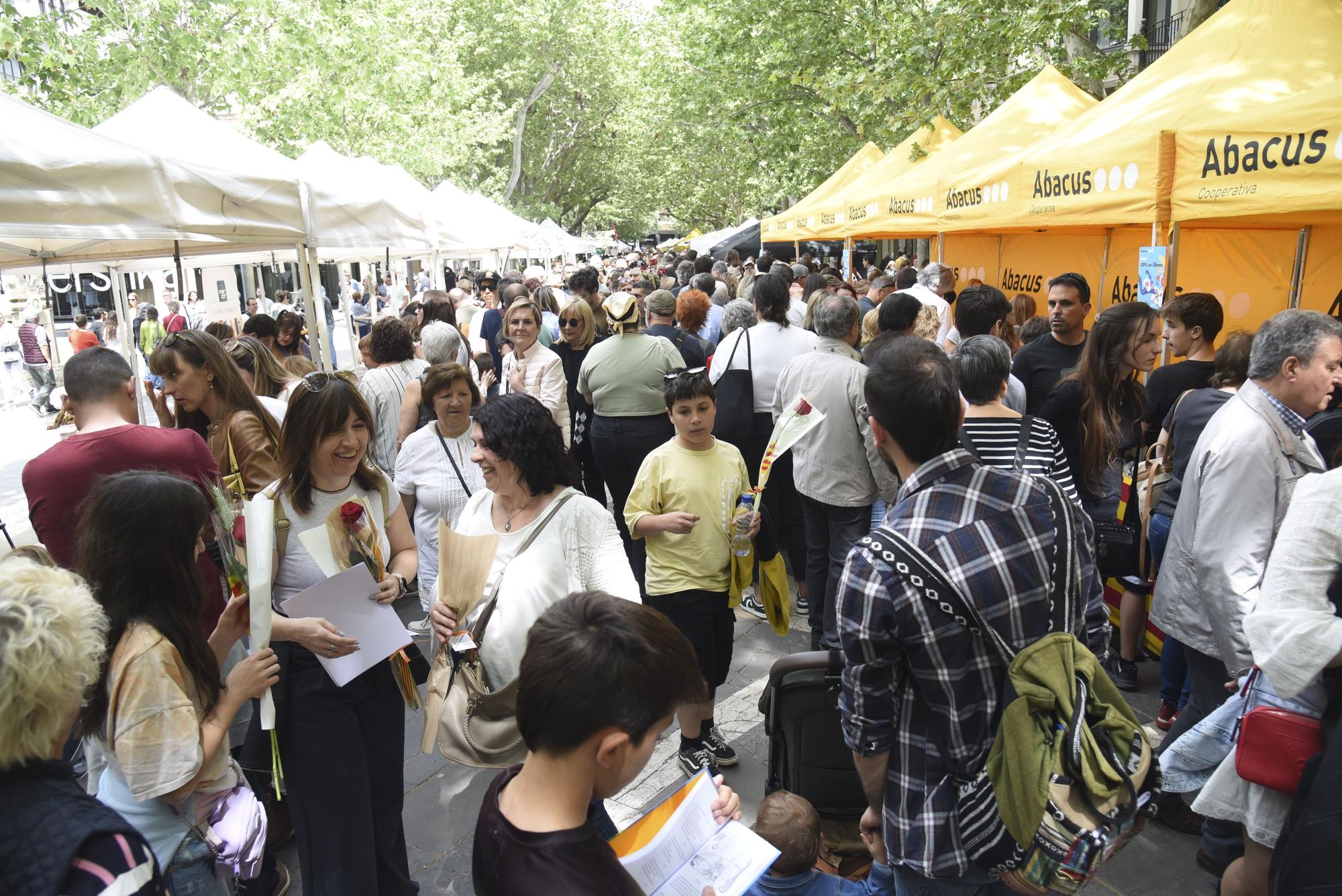 La diada de Sant Jordi 2023, a Manresa