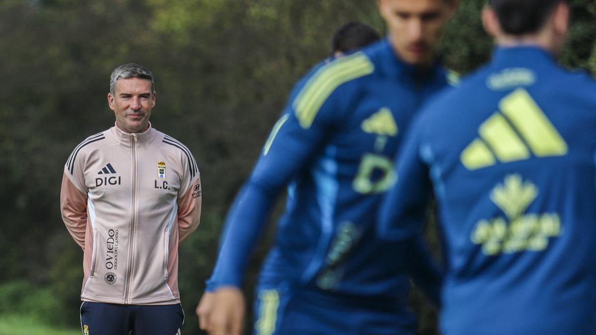 Carrión, durante un entrenamiento.