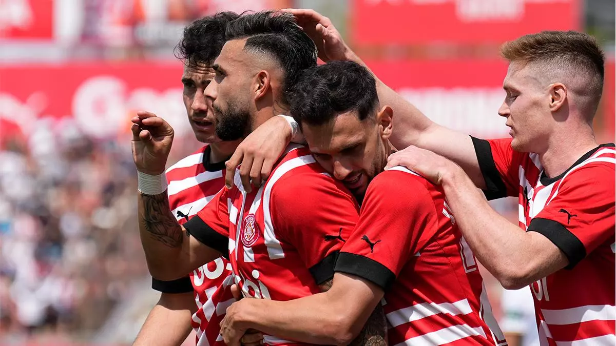 Triunfo por superioridad del Girona ante el Elche