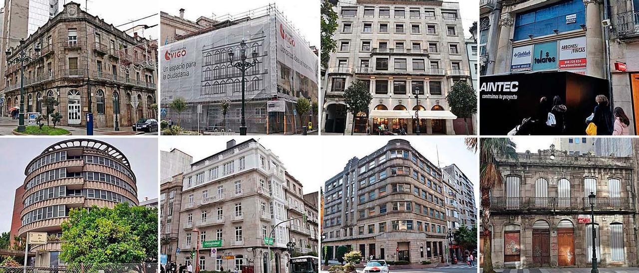 Algunos de los edificios históricos que se van a reformar