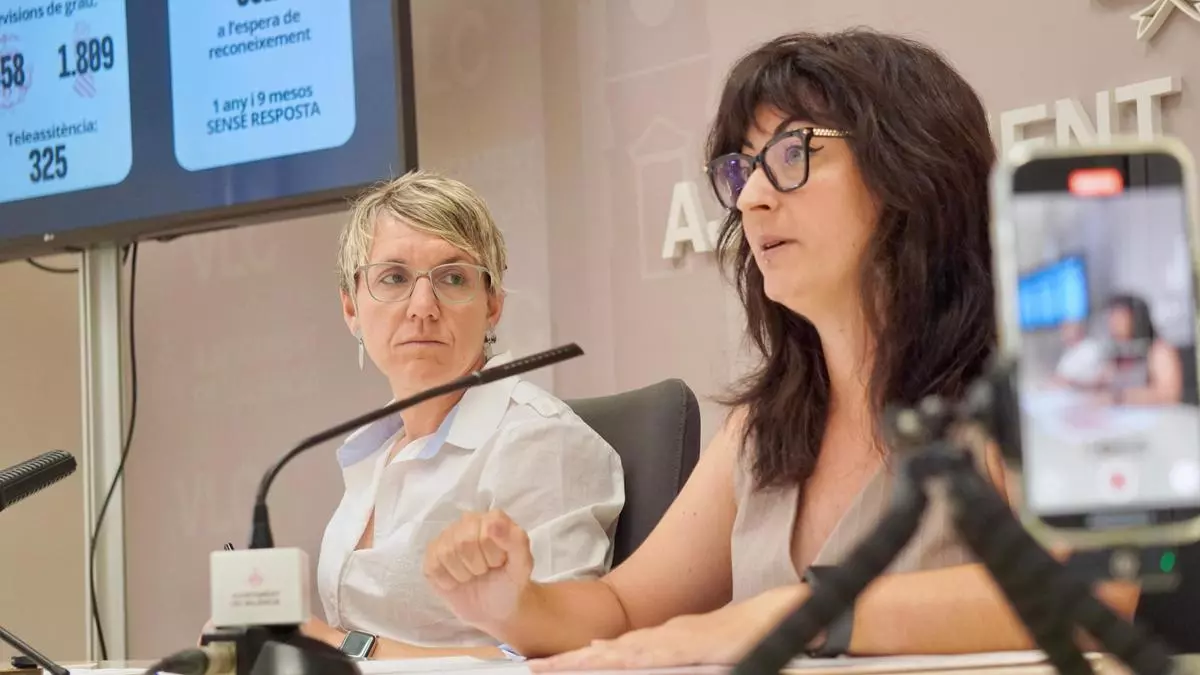 La lista de demandantes de ayuda a la dependencia se desboca en València
