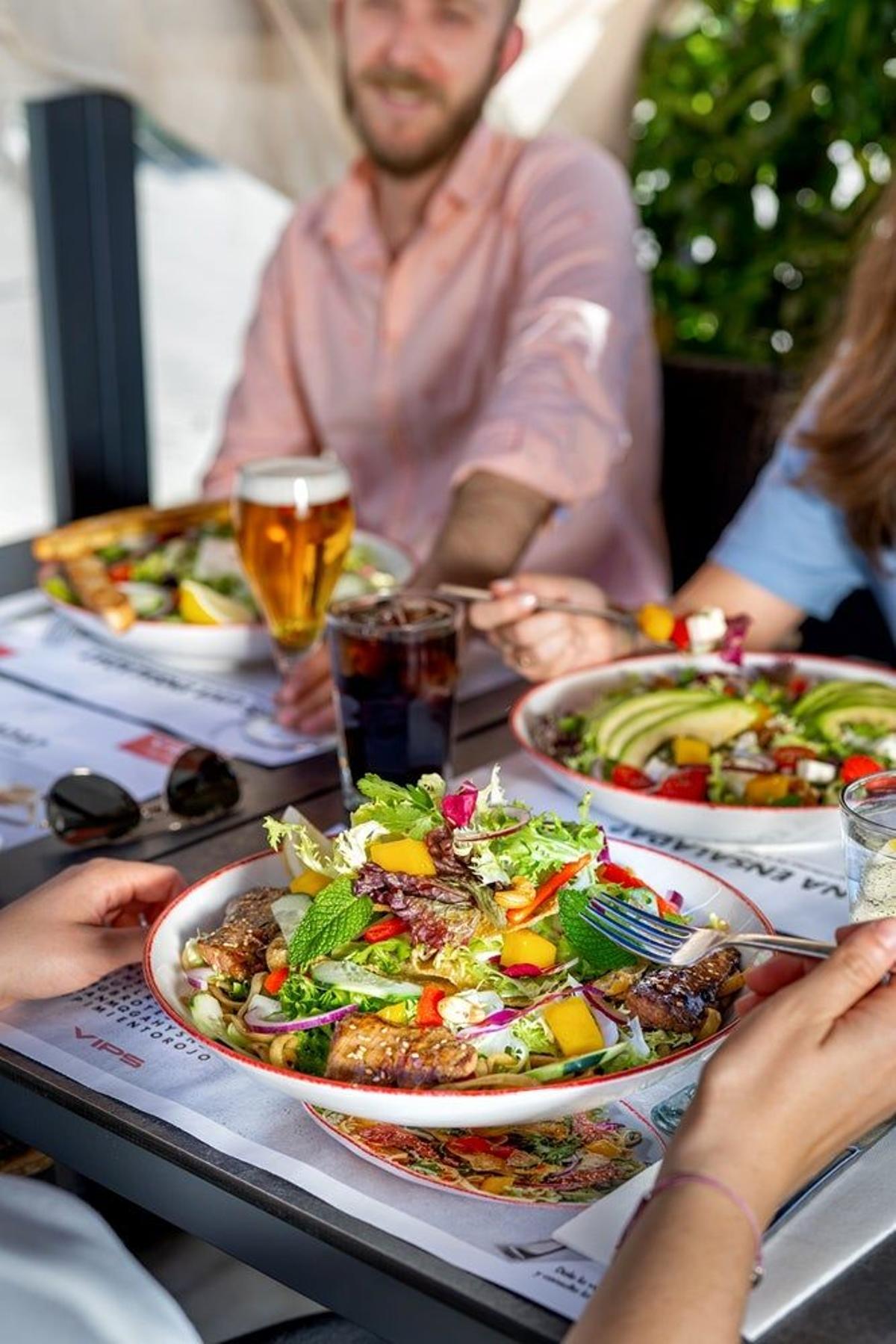 Nuevas ensaladas de VIPS