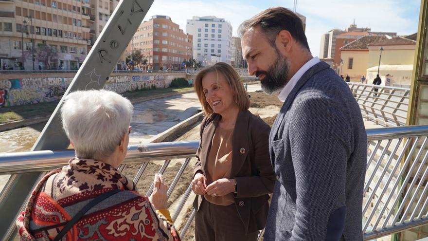 El PSOE propone la renaturalización del Guadalmedina por un río urbano vivo &quot;frente al hormigón&quot;