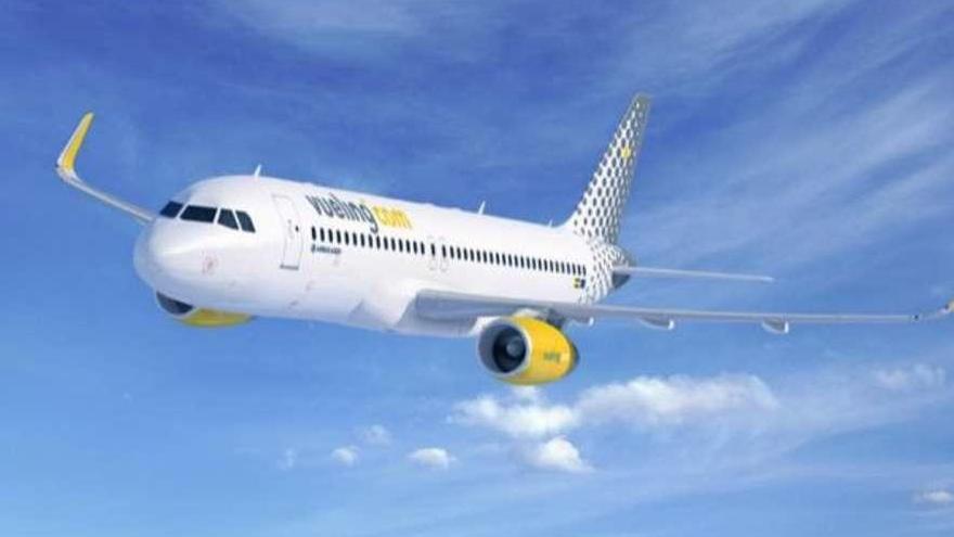 Un avión de Vueling.