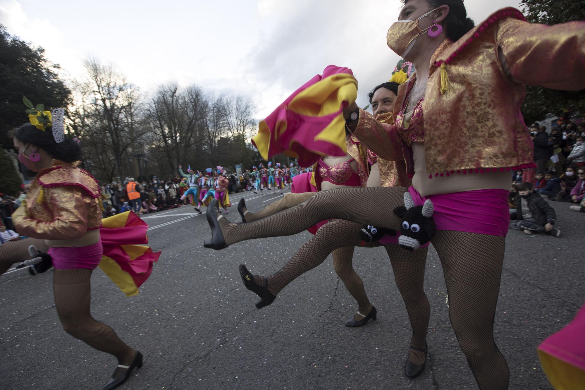 Galería de fotos: Así fue el gran desfile del carnaval en Oviedo