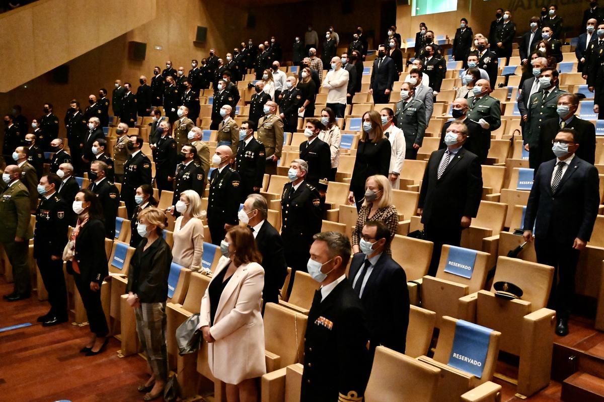 Publico asistente al acto en Afundación.