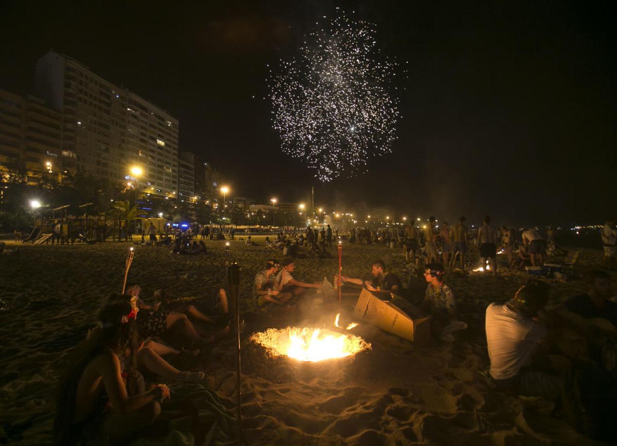 La policía impedirá hacer hogueras en las playas en la noche de San Juan