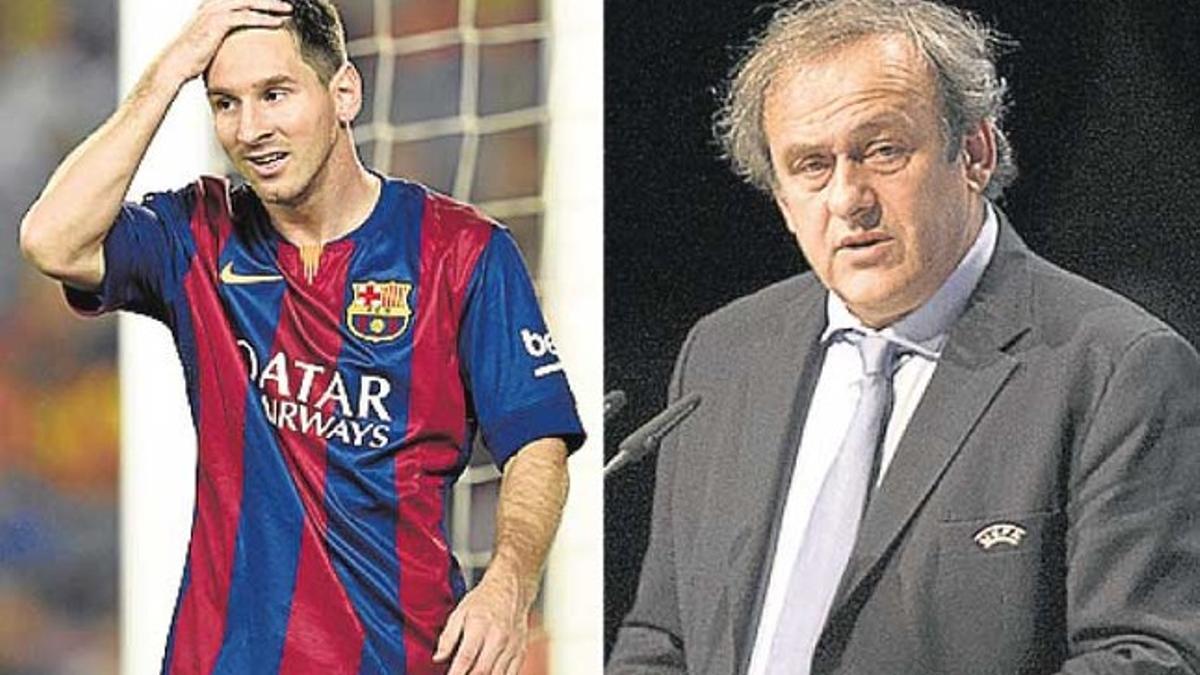 messi platini