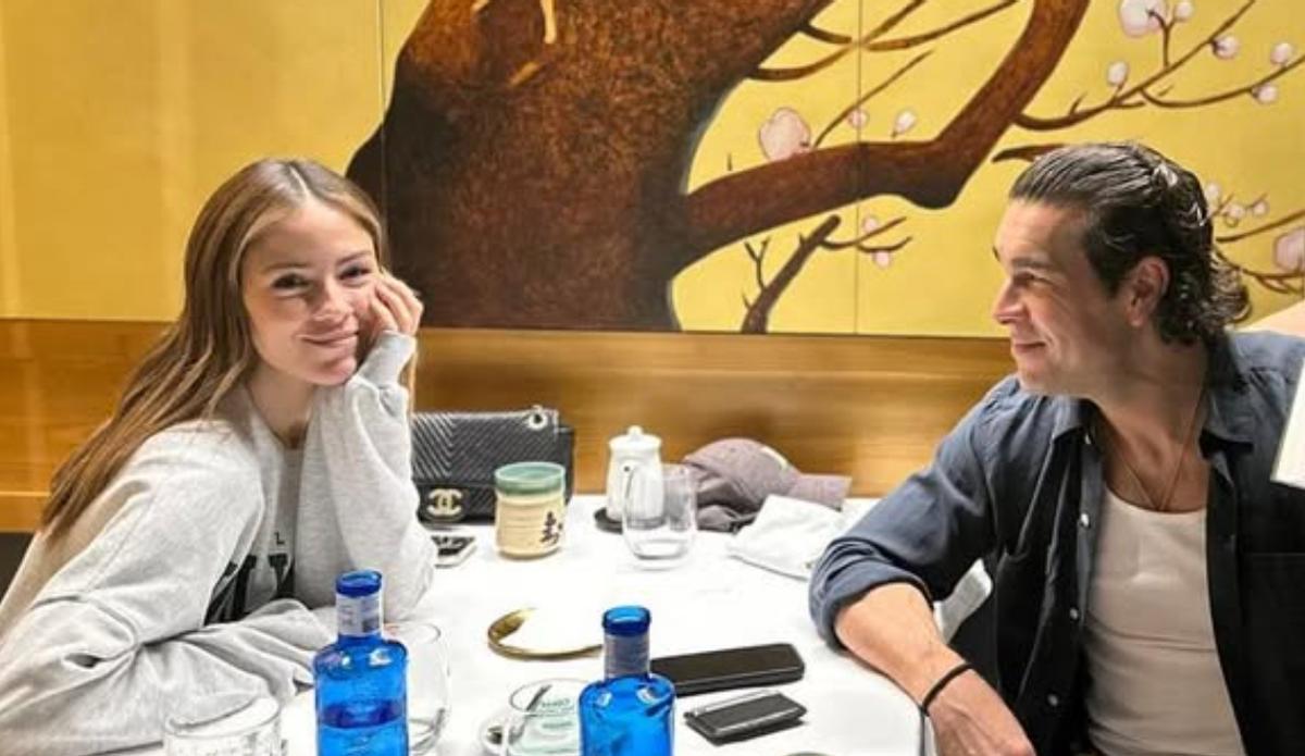 Melyssa Pinto y Mario Casas cenando en Las Palmas de Gran Canaria