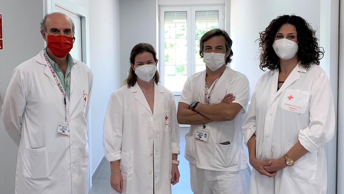 Miembros del nuevo Servicio de Enfermería de Referencia del Hospital Cruz Roja de Córdoba.