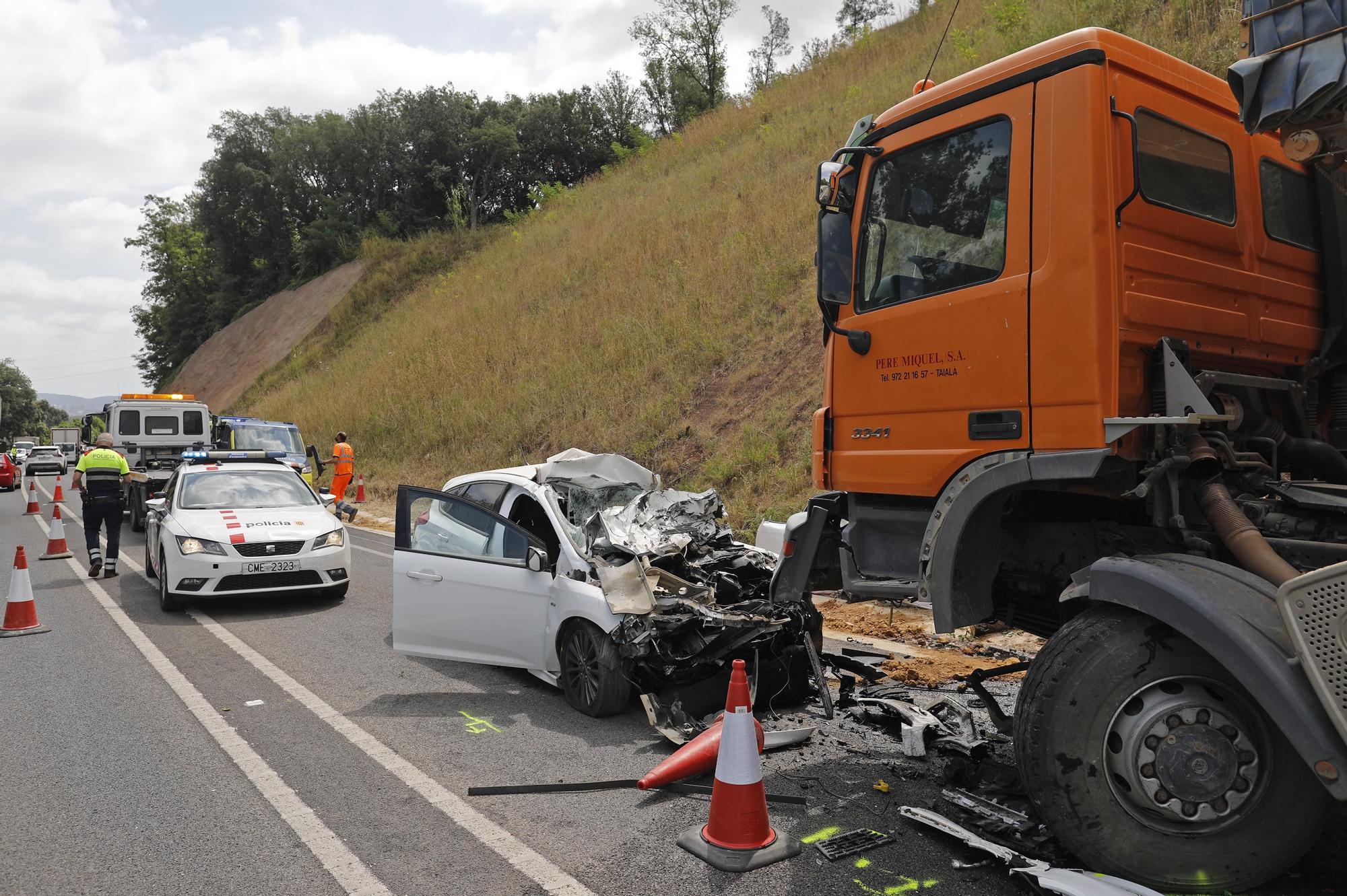 Accident mortal a Bescanó