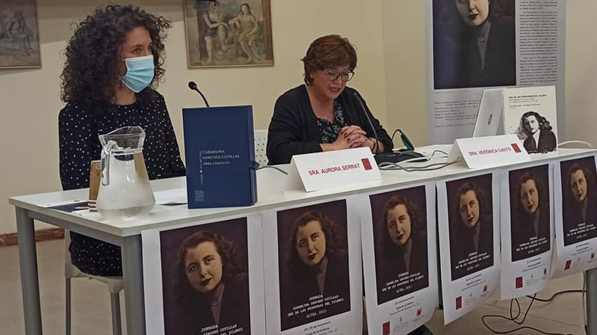 E centro literario valenciano clausura el Año Carmelina Sánchez-Cutillas, designada por la Academia Valenciana de la Lengua