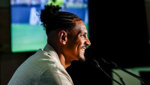 Haller, en la rueda de prensa de los Laureus