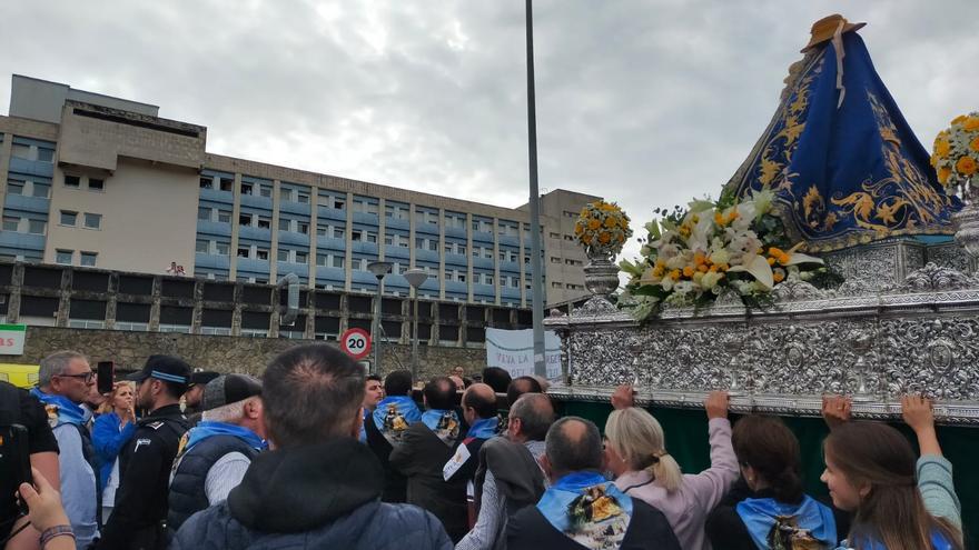 VÍDEO | La Virgen del Puerto de Plasencia inicia su histórica bajada hacia la catedral