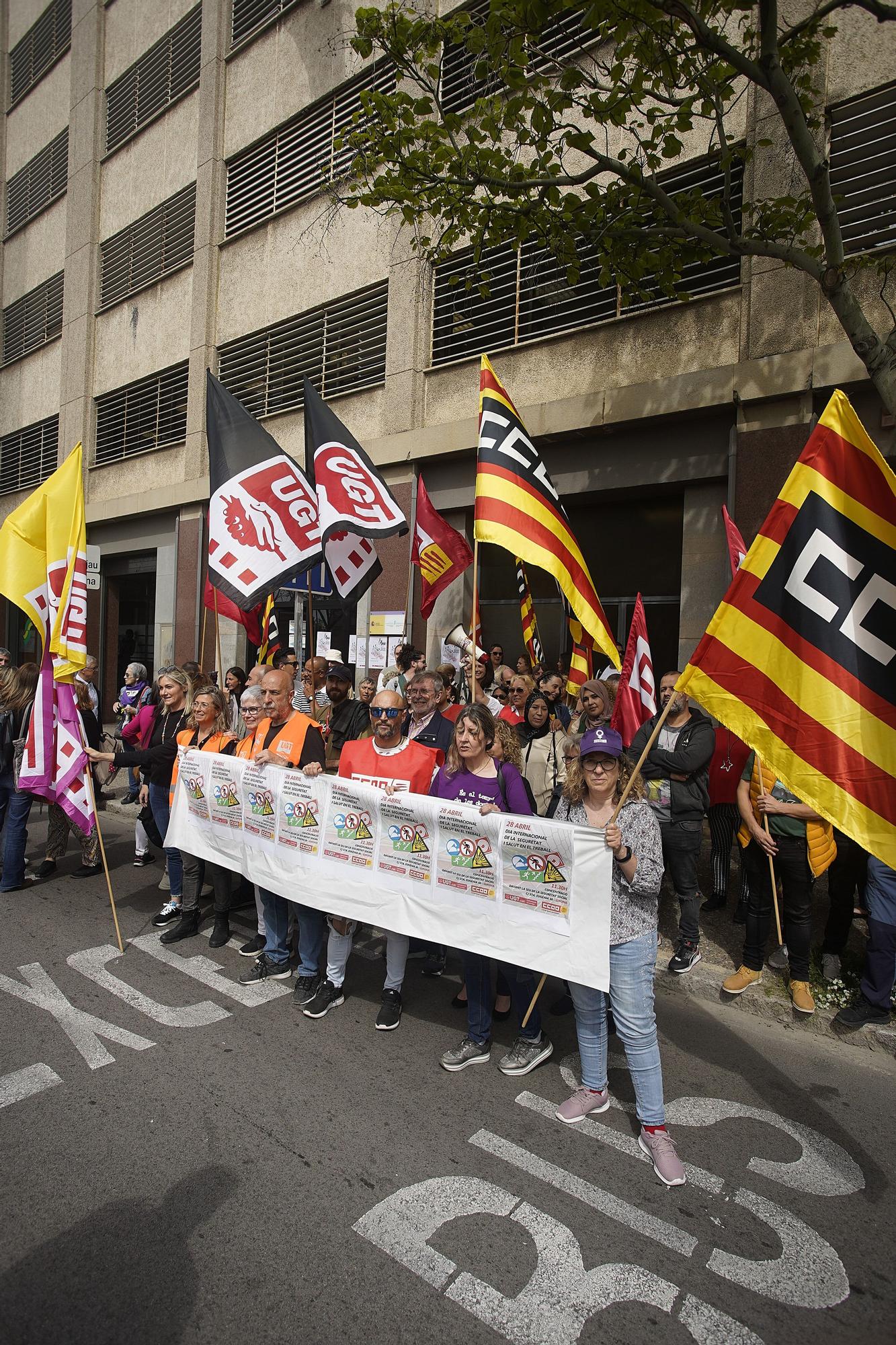 CCOO i UGT de Girona criden a manifestar-se l'1 de Maig contra la inflació i els beneficis que acumulen les empreses