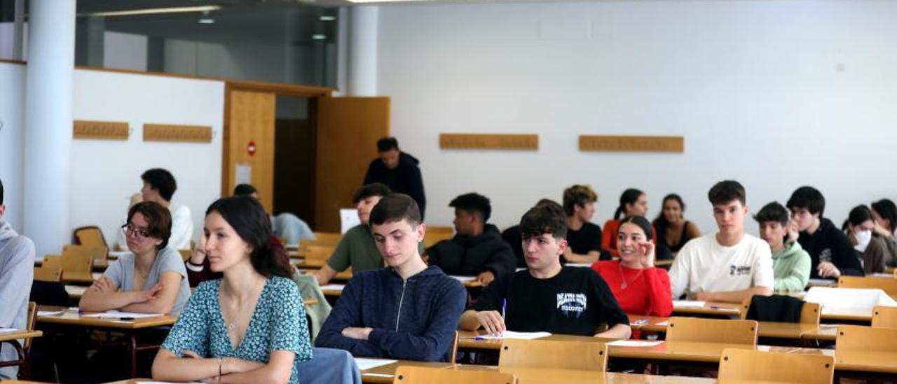 Estudantes, nunha das recentes probas da ABAU. / FDV