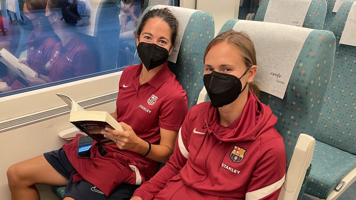 La expedición del Barça a Alicante para realizar el 'stage' de la pretemporada