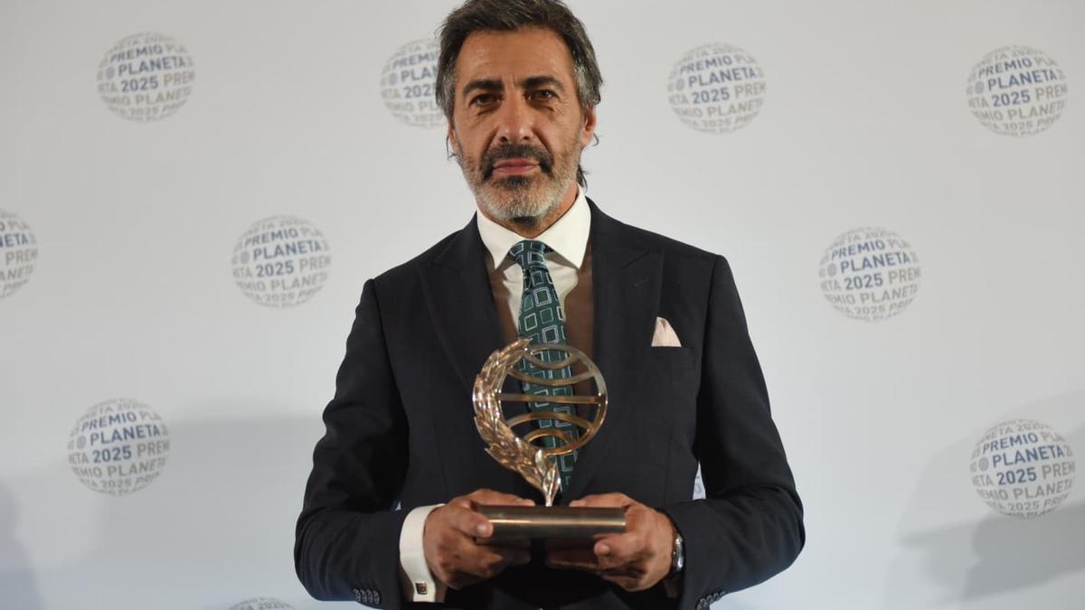 Juan del Val, ganador del Premio Planeta 2025.