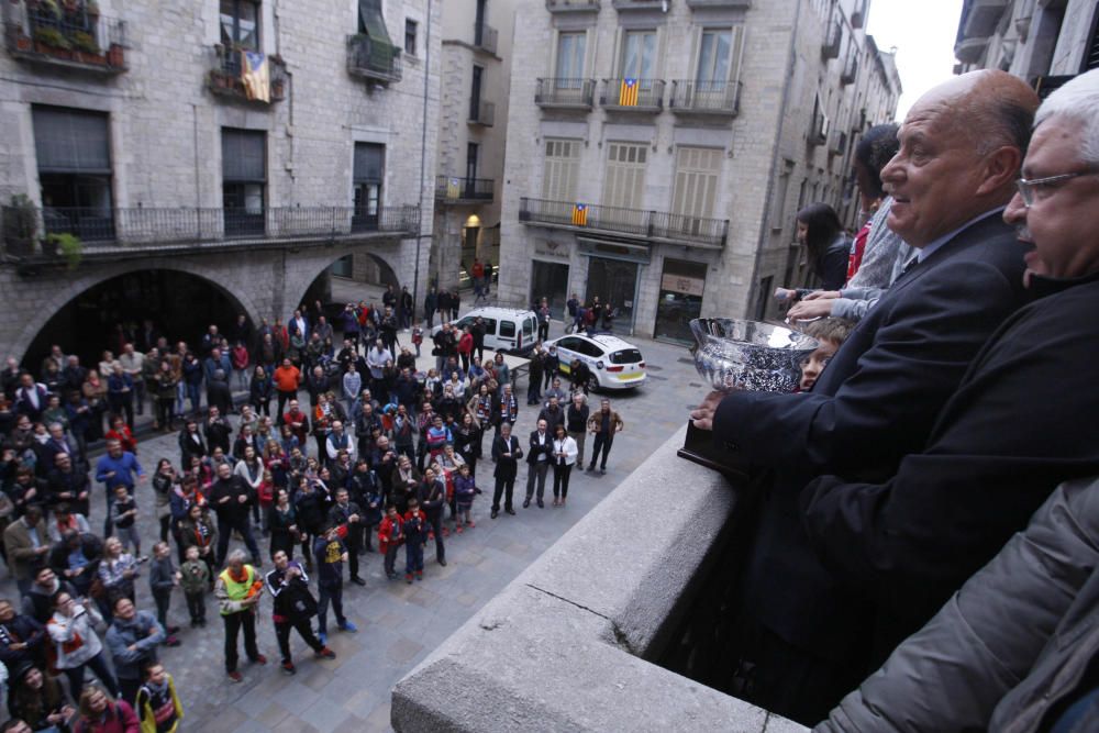 Recepció de l''Uni a l''Ajuntament