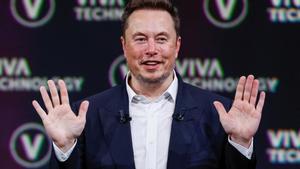 Elon Musk, la semana pasada en París.