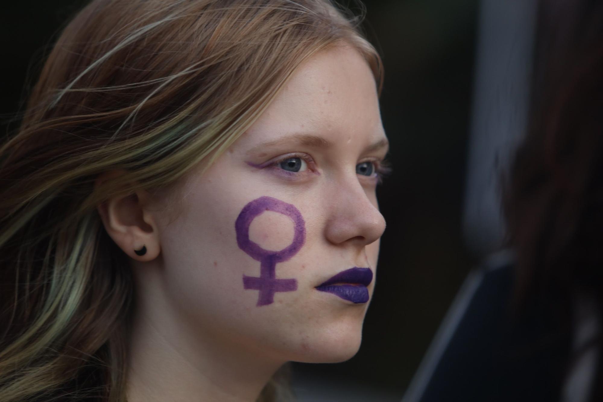 La marcha por el Día Internacional de la Mujer de Málaga, en imágenes