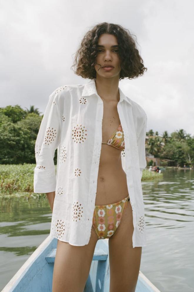 Bikini de flores de Zara
