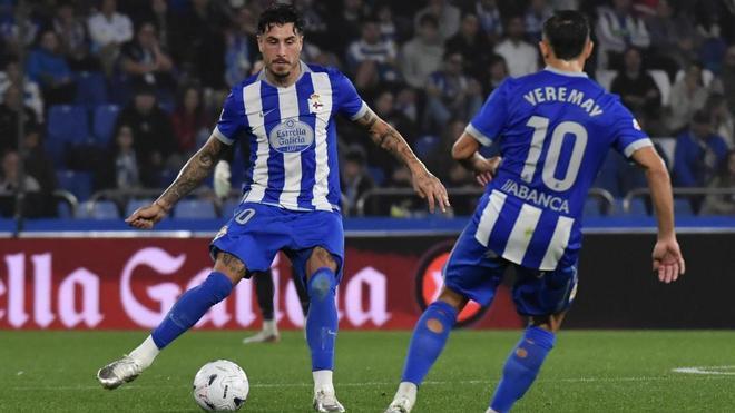 Giménez y su futuro en el Deportivo: "A Coruña es una ciudad que me enamoró"