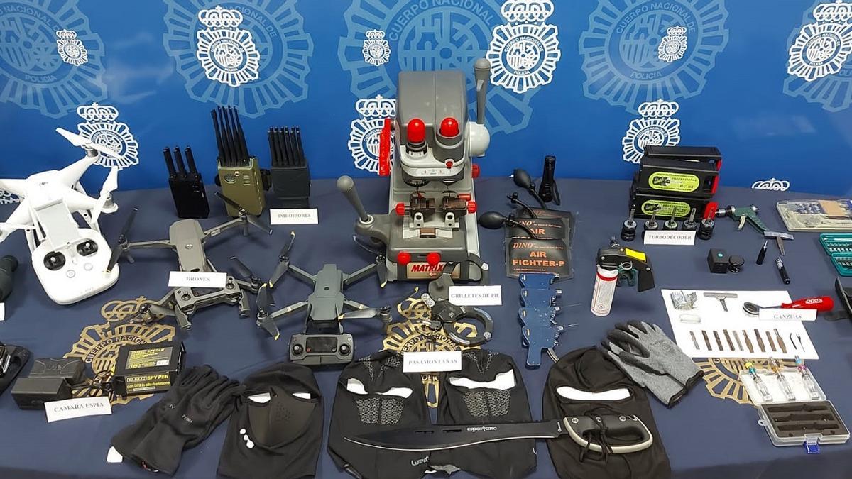 Cae en Málaga una organización criminal dedicada a secuestros y robos con violencia