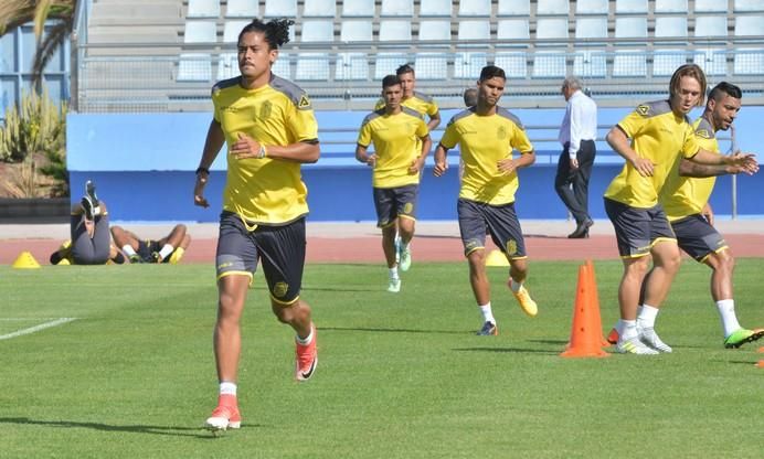 Primer entrenamiento de la UD Las Palmas