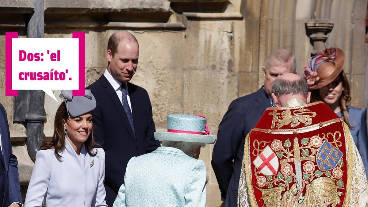 Kate Middleton en el cumpleaños de la Reina Isabel