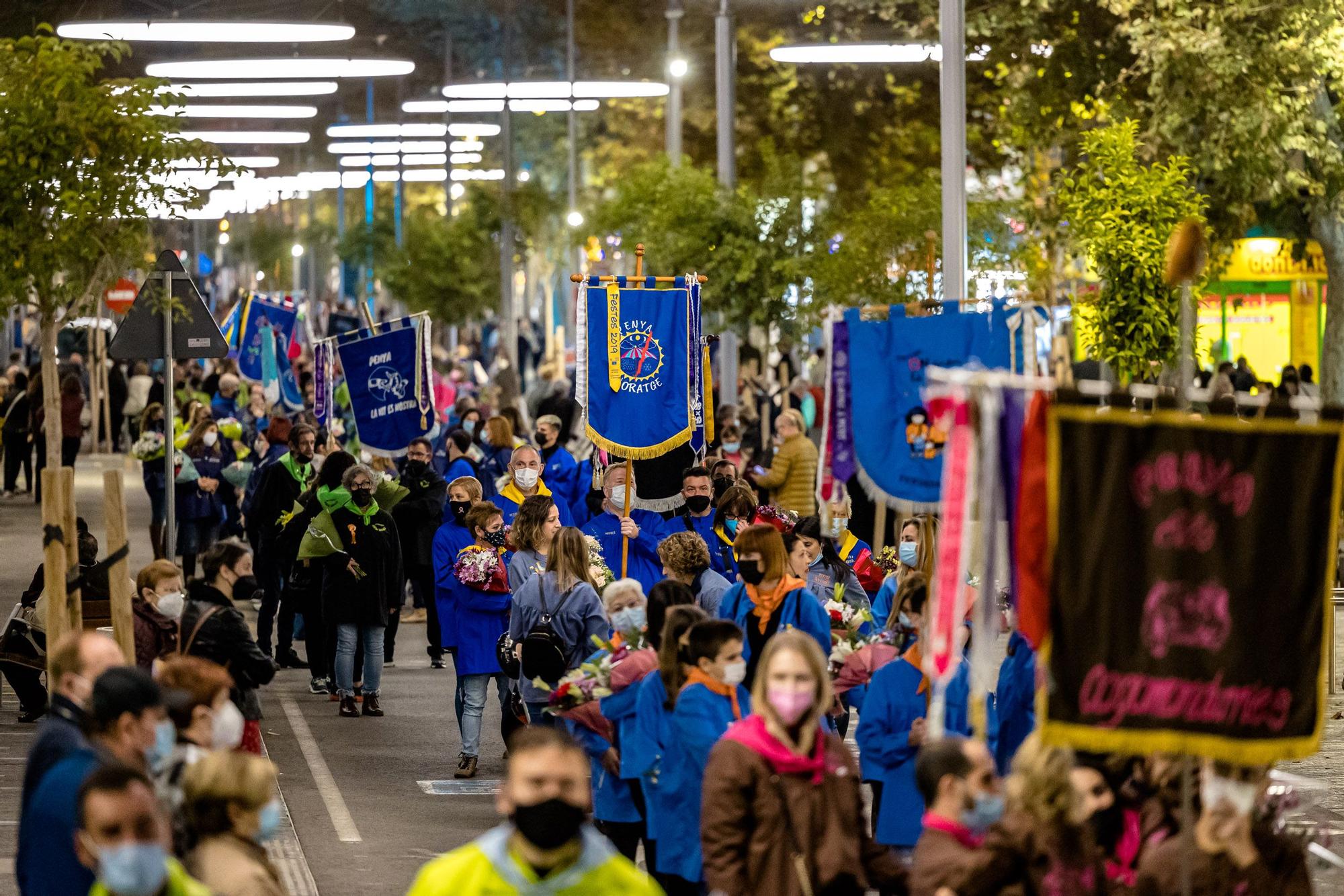 Fiestas de Benidorm: Flores para honrar a la patrona