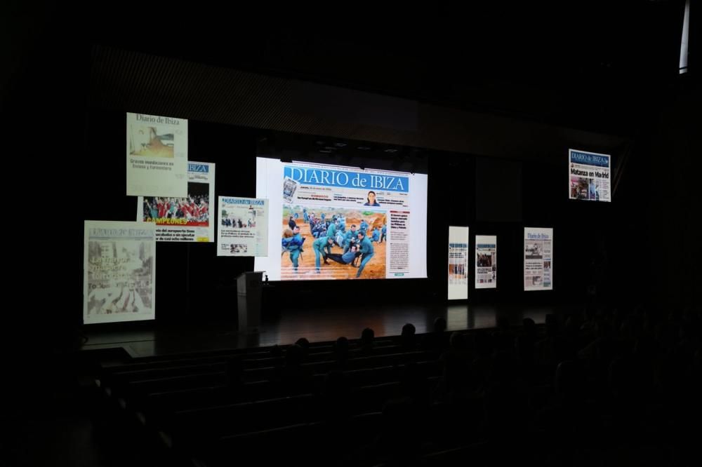 Escenario del auditorio del Palacio de Congresos de Santa Eulària.