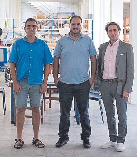 Pere Quetglas, Joan Font y José Mañas