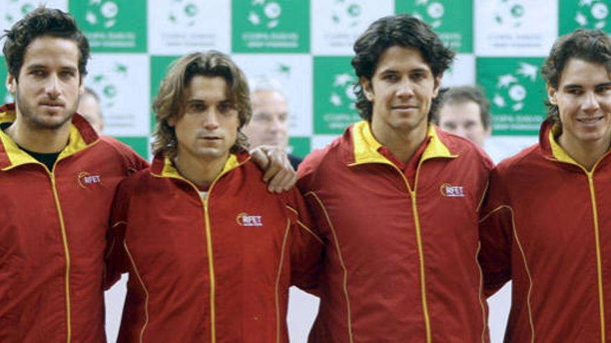 Nadal, Ferrer, Verdasco y Feliciano López.