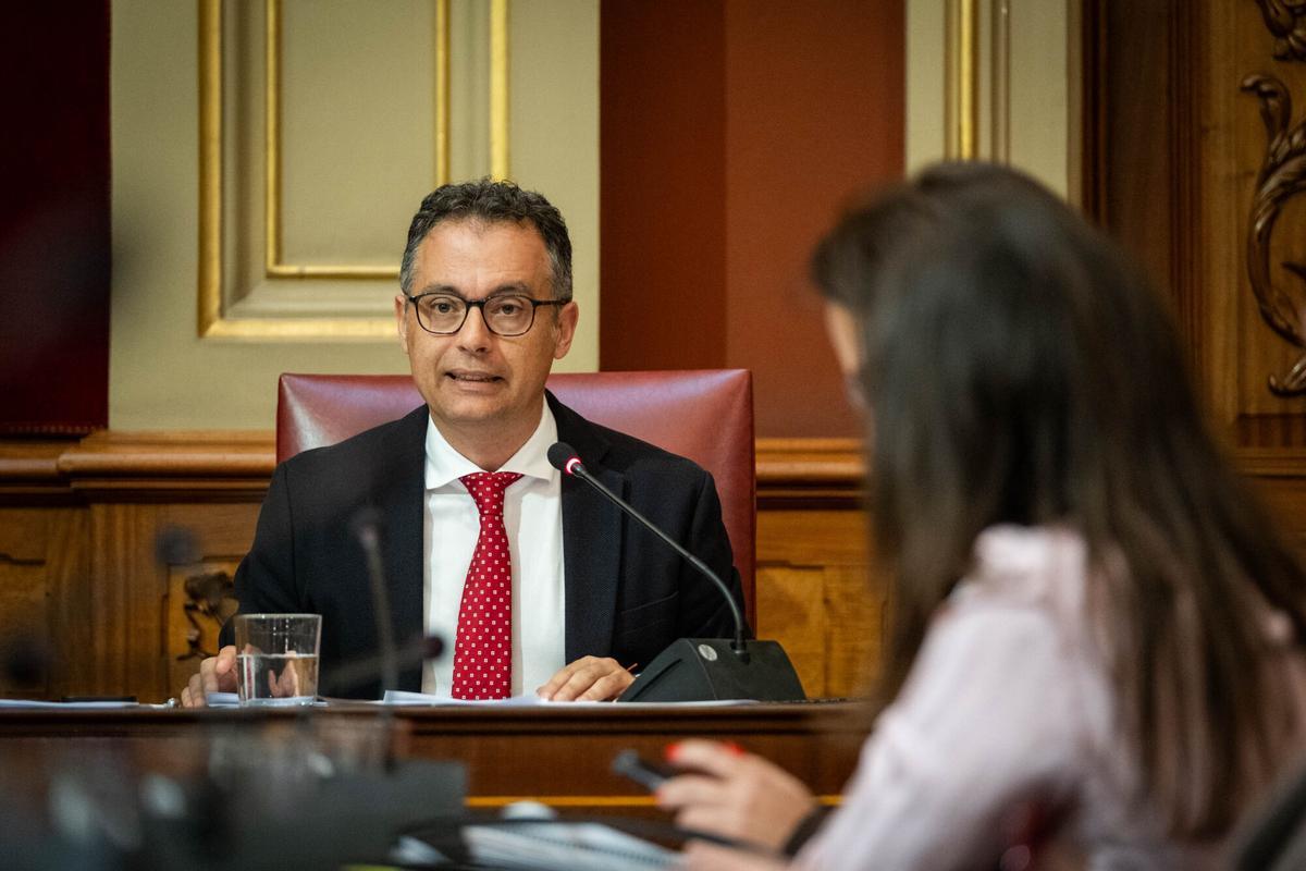 Pleno en el Ayuntamiento de Santa Cruz de Tenerife (27/03/2026)