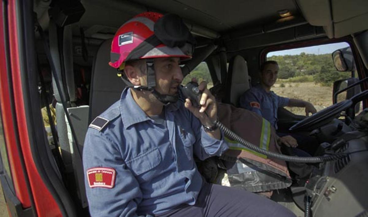 Un dia d’estiu amb els Bombers de Girona