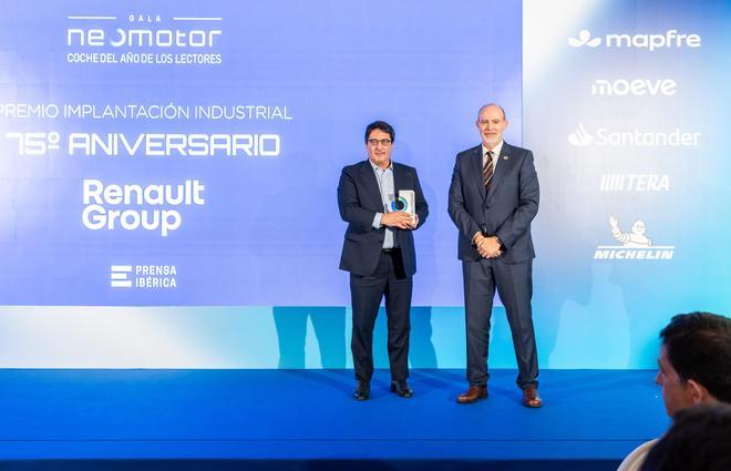 Renault recibe el Premio Implantación Industrial