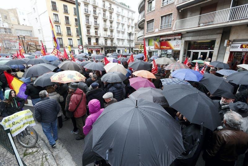 Movilización sin precedentes de los jubilados