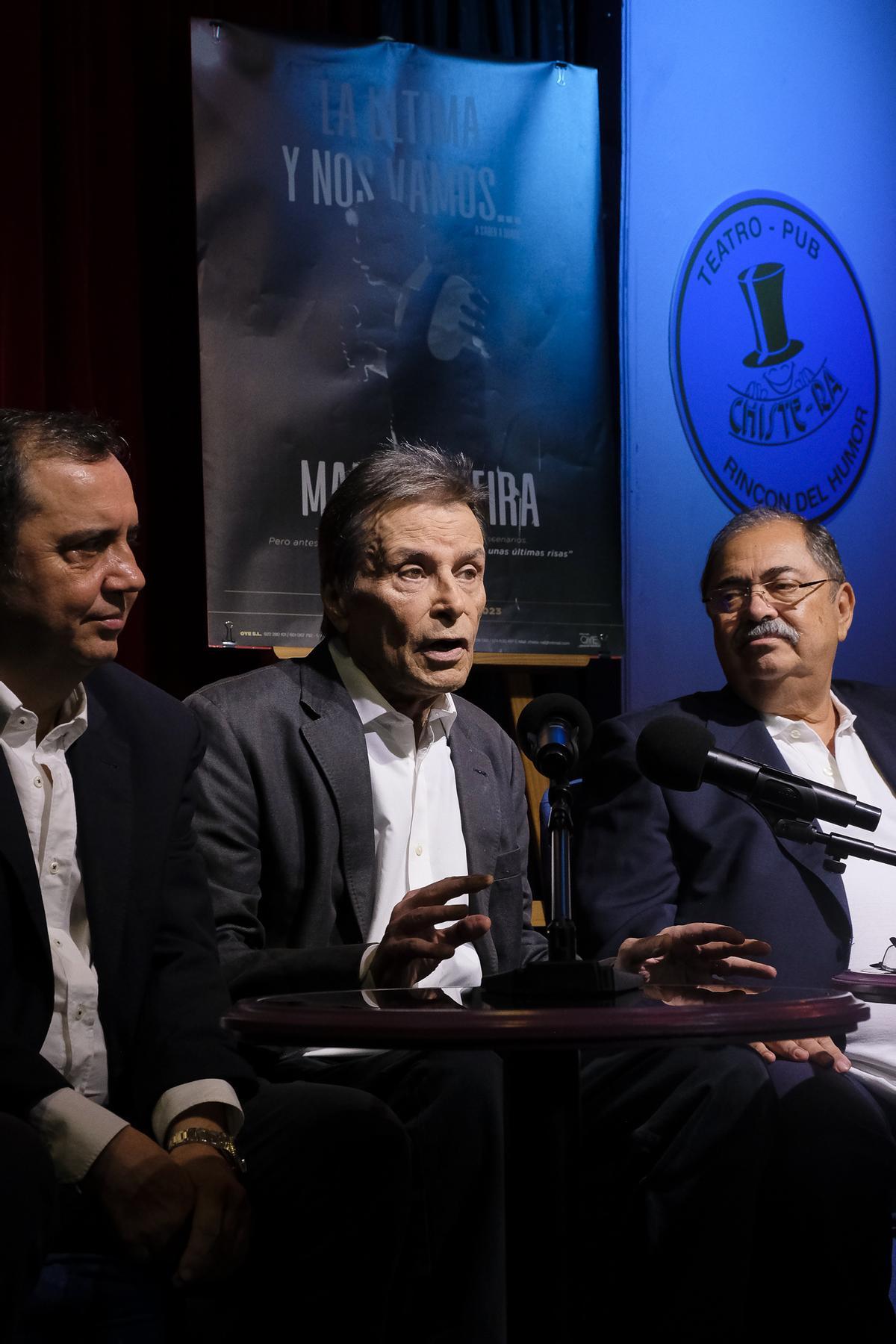 Manolo Vieira presenta su último espectáculo 'La última y nos vamos' Manolo Vieira presenta su último espectáculo 'La última y nos vamos'