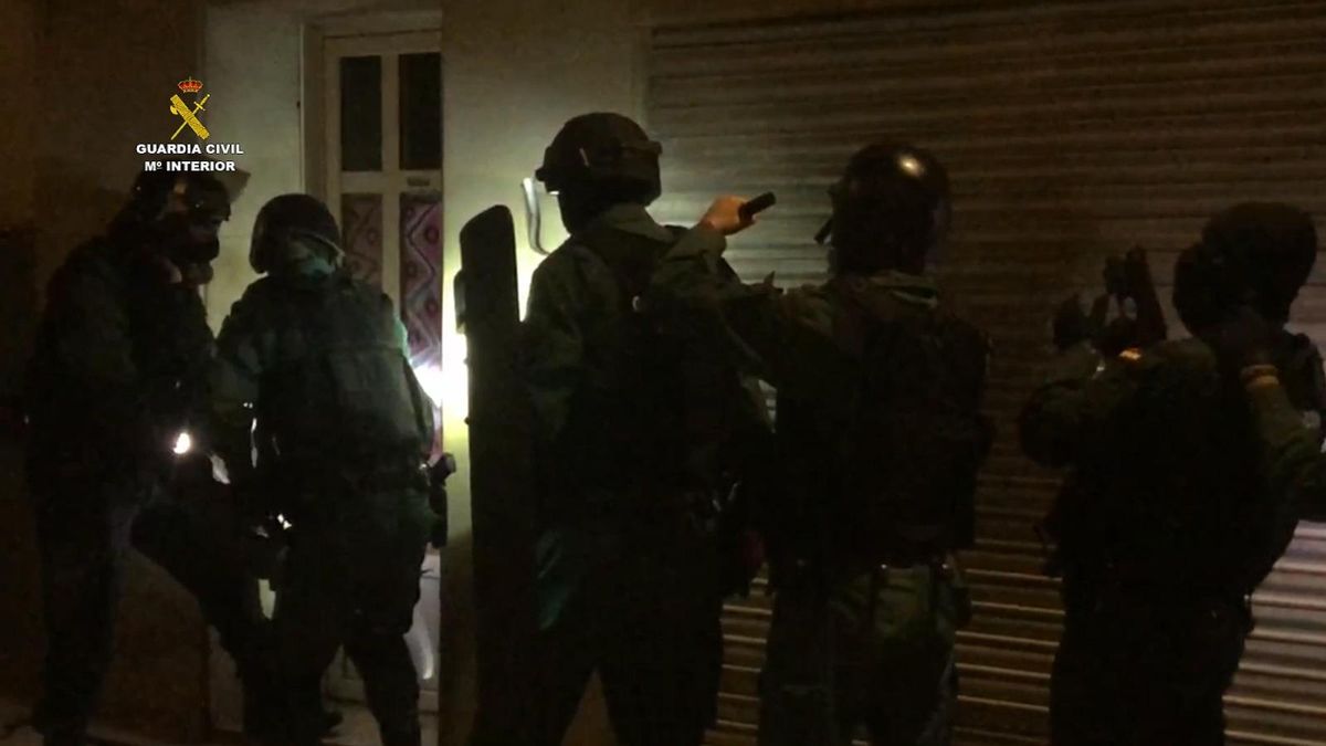 Operació policial contra el tràfic de marihuana a Barcelona Operació policial contra el tràfic de marihuana a Barcelona
