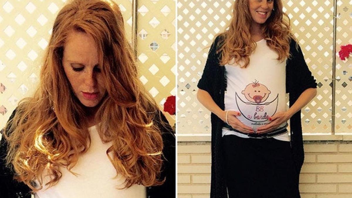 María Castro celebra un baby shower' y desvela el nombre de su hija.