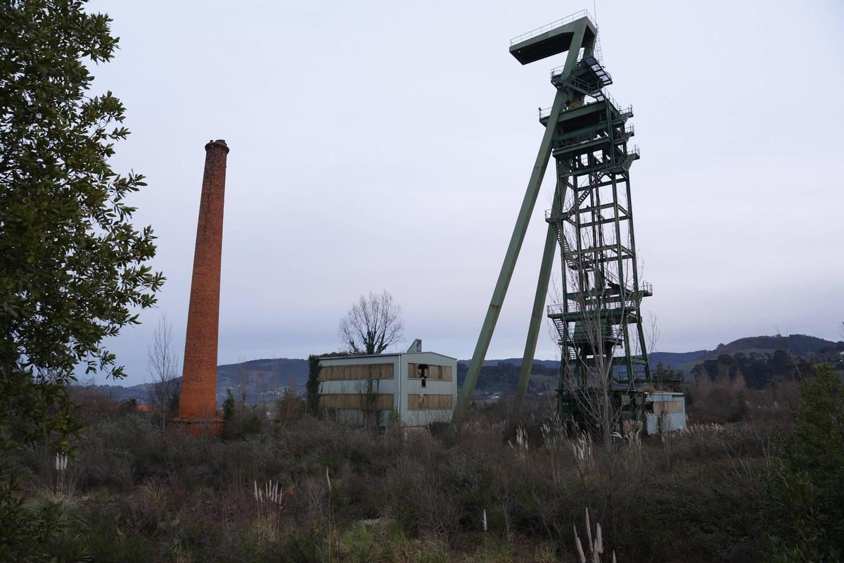 Así están las instalaciones de la mina La Camocha de Gijón (en imágenes)