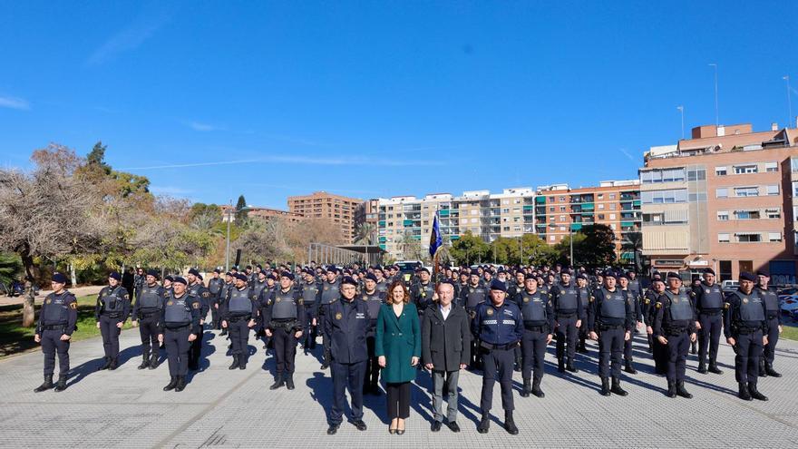 La nueva unidad antibotellón de València arranca con 147 agentes