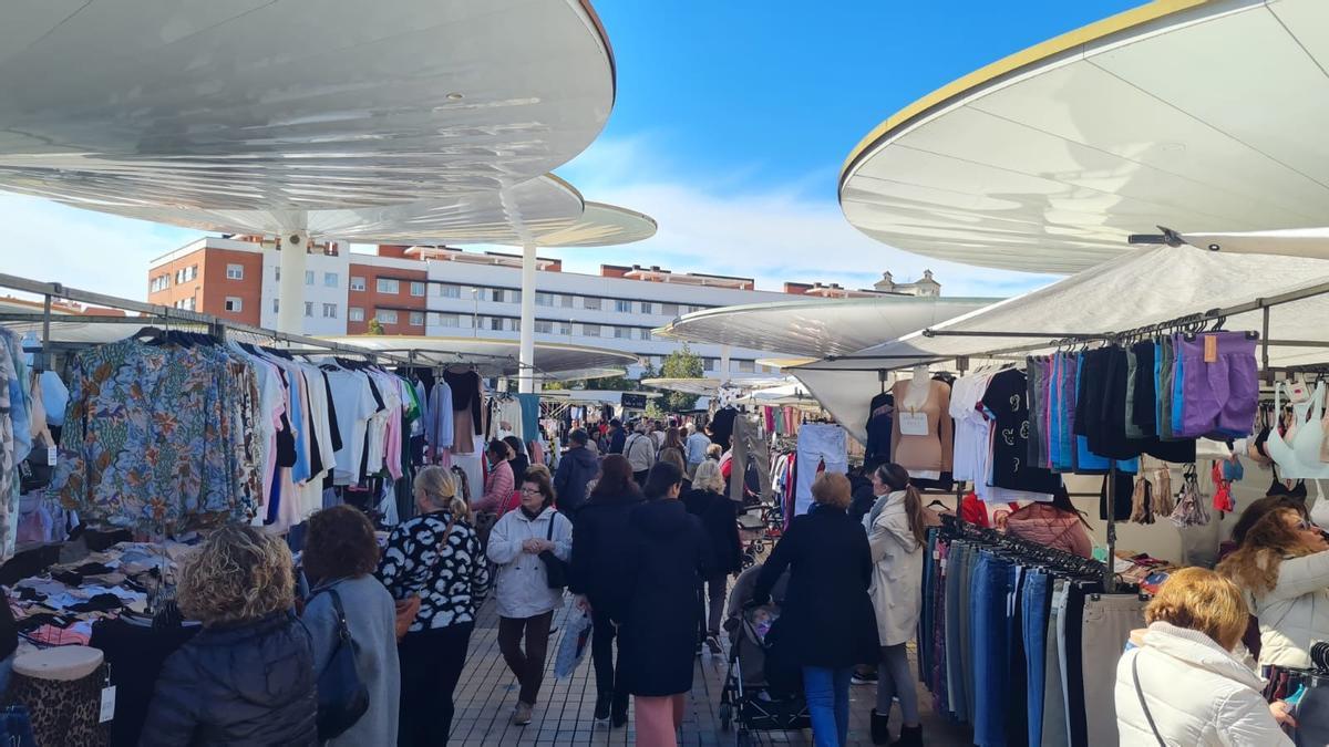 Mercadillo ambulante en Las Setas.
