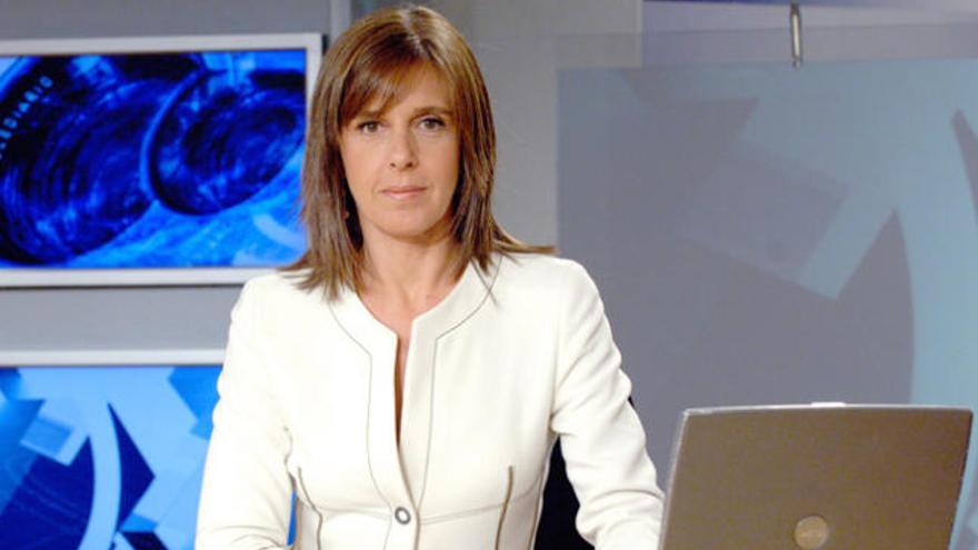 Ana Blanco, presentadora del Telediario 1.