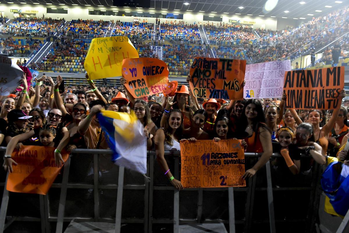 Concierto de Aitana en el Gran Canaria Arena