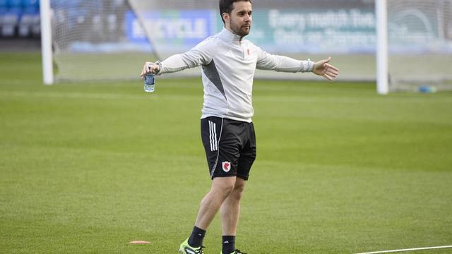Jonatan Giráldez, ayer en el escenario de la final. | EFE