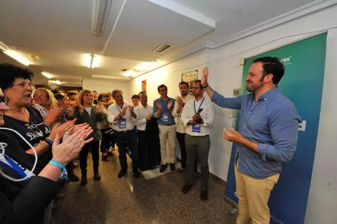Elecciones municipales en Elche: Pablo Ruz aparece después del escrutinio
