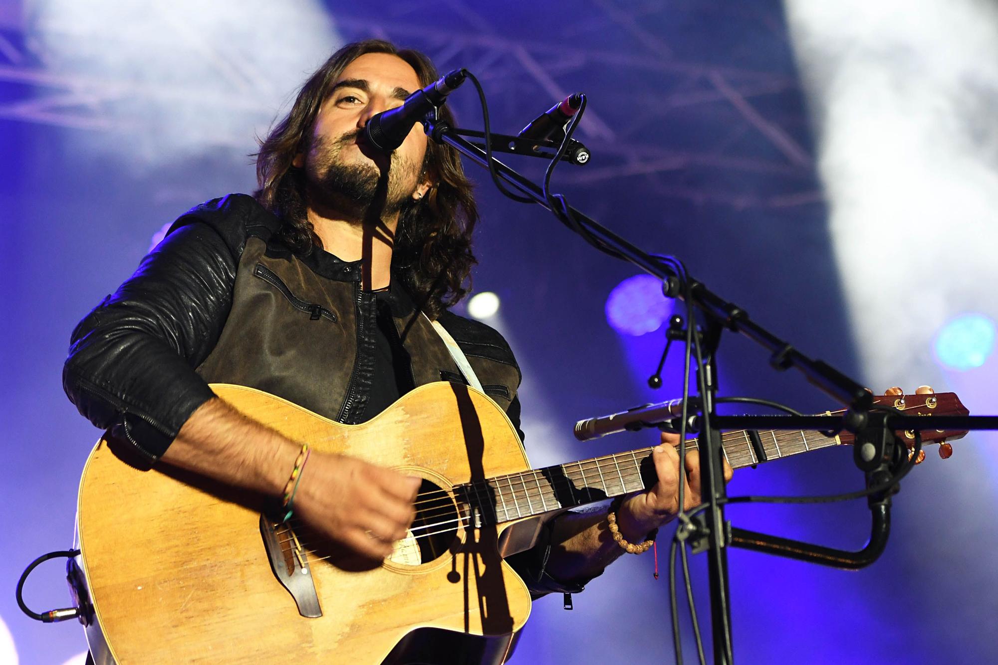 Concierto de Andrés Suárez en las fiestas de María Pita